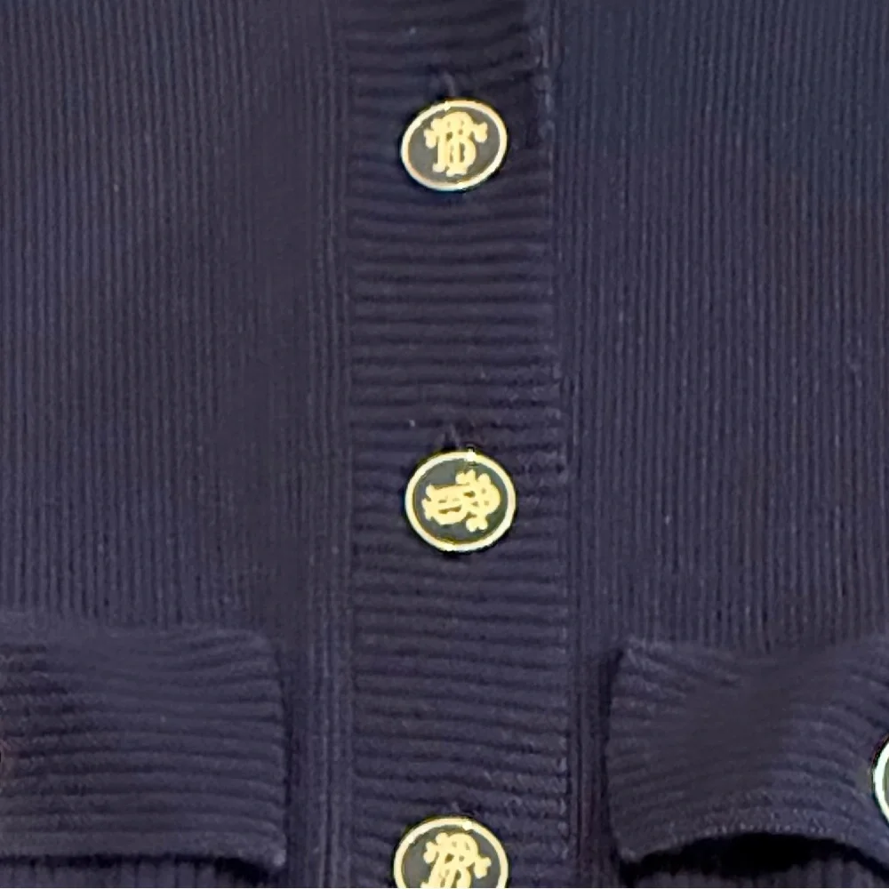 Tory Burch Long Button Sweater XS